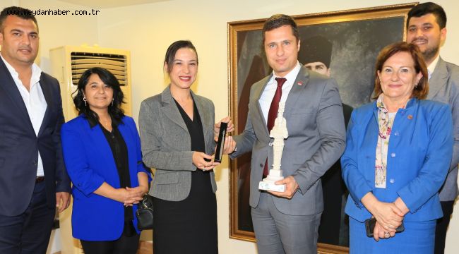 DENİZ YÜCEL'DEN BAŞKAN SENGEL'E ZİYARET