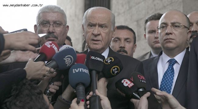 Devlet Bahçeli'den FOX muhabirine: Tilkilik yapıyorsunuz!