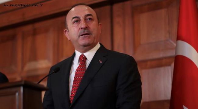 Dışişleri Bakanı Mevlüt Çavuşoğlu'dan Macron'a sert tepki