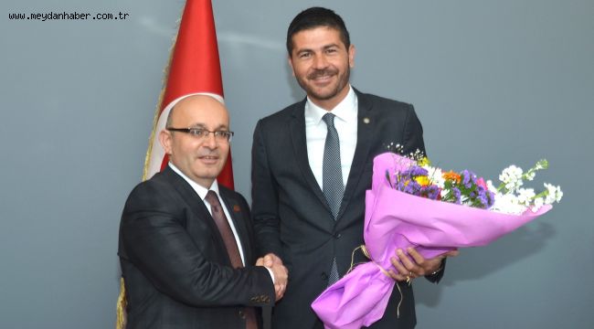 EĞİTİMCİLER, BAŞKAN GÜRBÜZ'Ü ZİYARET ETTİ