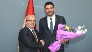 EĞİTİMCİLER, BAŞKAN GÜRBÜZ'Ü ZİYARET ETTİ