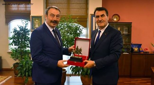 Emniyet Müdürü Ak'tan Dündar'a Ziyaret