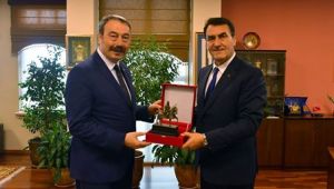 Emniyet Müdürü Ak'tan Dündar'a Ziyaret