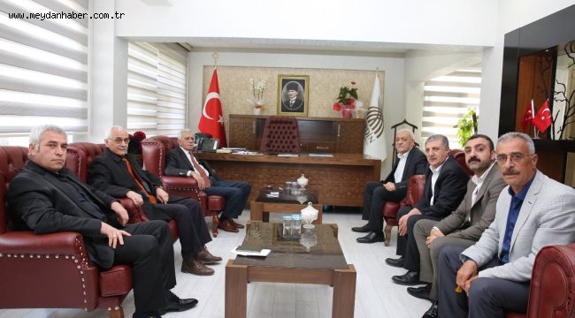 EŞBAŞKANLARA TEBRİK ZİYARETLERİ SÜRÜYOR