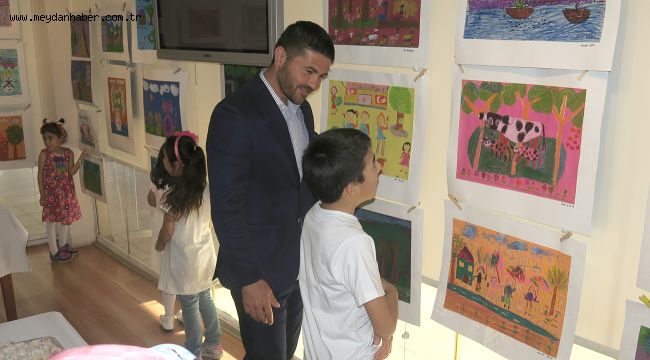 FOÇA'DA SAKLIBAHÇE SANAT EVİ SERGİSİ