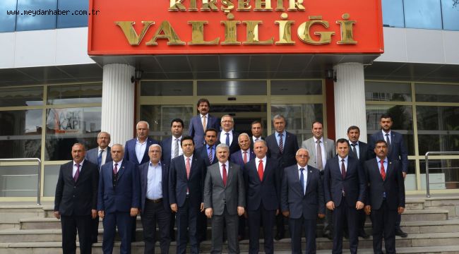 İl Genel Meclis Üyeleri Valimizi Ziyaret Etti