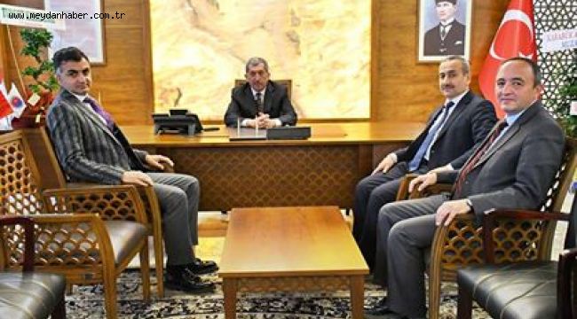 İl Milli Eğitim Müdürü Vargeloğlu'ndan Başkan Vergili'ye Hayırlı Olsun Ziyareti