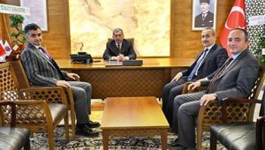 İl Milli Eğitim Müdürü Vargeloğlu'ndan Başkan Vergili'ye Hayırlı Olsun Ziyareti