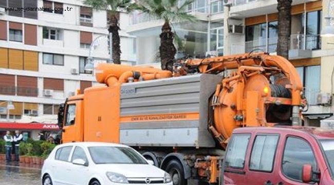 İzmir'de yağış seferberliği