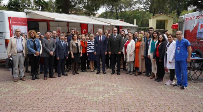 Kampüste kök hücre ve kan bağışı seferberliği