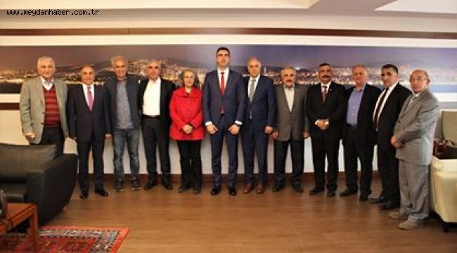 KARTAL CEMEVİ VAKFI'NDAN BAŞKAN GÖKHAN YÜKSEL'E ZİYARET