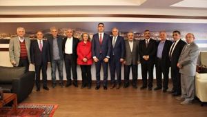 KARTAL CEMEVİ VAKFI'NDAN BAŞKAN GÖKHAN YÜKSEL'E ZİYARET