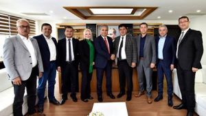 Kaymakam Arısoy'dan Başkan Uysal'a tebrik ziyareti