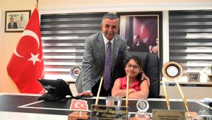 Kemer'in minik başkanı Eylül oldu