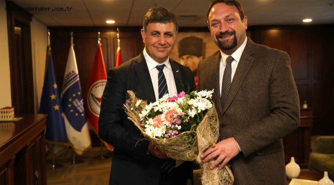 'Komşu' başkanlar buluştu