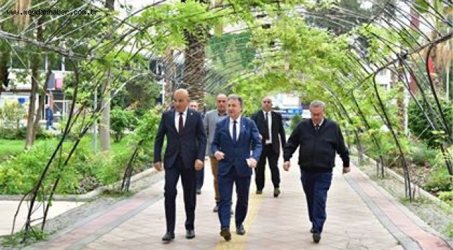 Mahir Polat ve Kani Beko'dan Başkan İduğ'a ziyaret