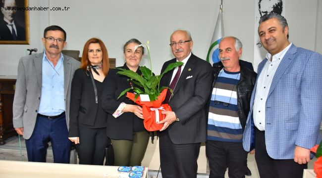 MALKARA BELEDİYE BAŞKANI ULAŞ YURDAKUL'DAN TEKİRDAĞ BÜYÜKŞEHİR BELEDİYE BAŞKANI KADİR ALBAYRAK'A HAYIRLI OLSUN ZİYARETİ