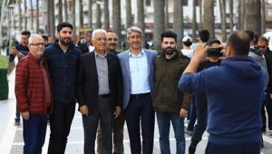 Marmaris Sokakları'nda İki Başkana Sevgi Seli 