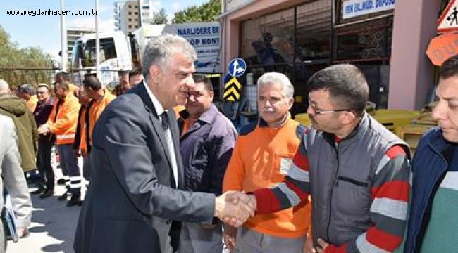 Narlıdere'de 1 Mayıs coşkusu