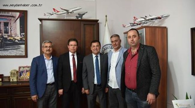 ODA BAŞKANLARINDAN BAŞKAN TOKAT'A HAYIRLI OLSUN ZİYARETİ