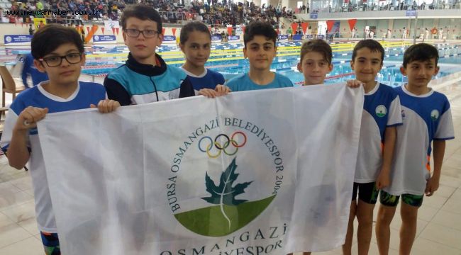 Osmangazili Kulaçlardan Büyük Başarı