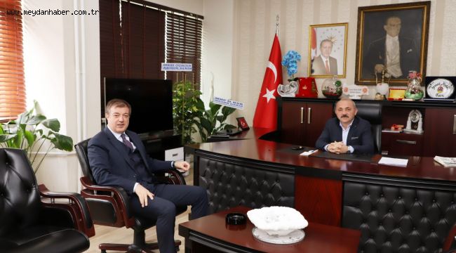 Rektör Ayrancı Başkan Esen'e Yeni Görevinde Başarılar Diledi
