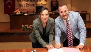 SELÇUK BELEDİYESİ VE TÜM YEREL SEN ARASINDA TOPLU İŞ SÖZLEŞMESİ İMZALANDI