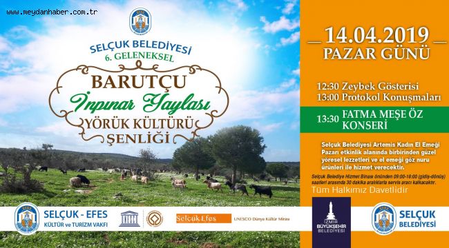 Selçuk bir kez daha Yörük Kültürü Şenliğine ev sahipliği yapacak