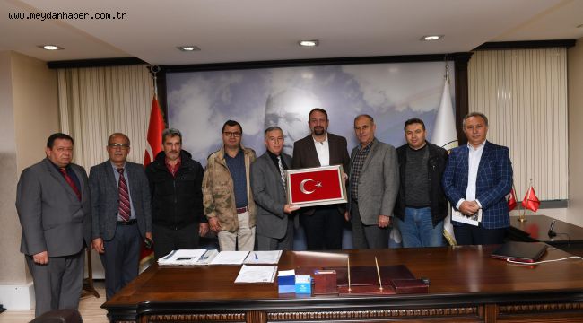 STK'LARDAN BAŞKAN GÜMRÜKÇÜ'YE ZİYARET