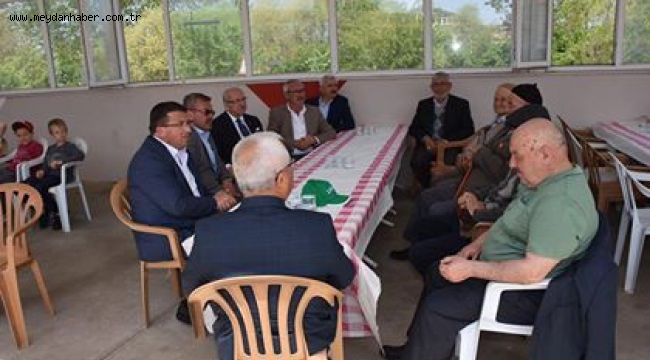 Vakıflar Mahallesinde Şükür ve Yağmur Duası Yapıldı