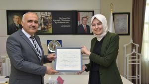 ZEYNEP YILDIZ'DAN BAŞKAN SÜLEYMAN ACAR'A ZİYARET 