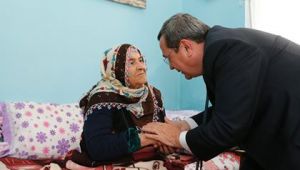 96 yaşındaki 'Türkiye' Anne'ye anlamlı ziyaret