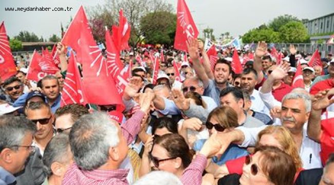 Adana'da tarihi 1 Mayıs etkinliği  