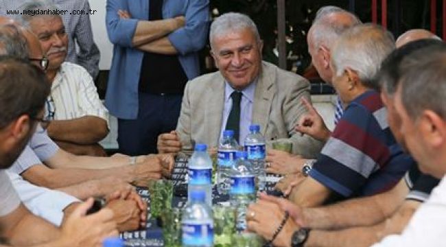 ADNAN MENDERES'TE MAHALLE TOPLANTISI