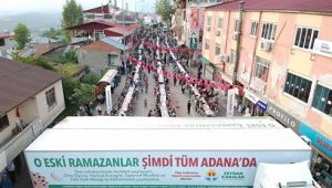 Aladağ'da 3 bin kişilik iftar programı