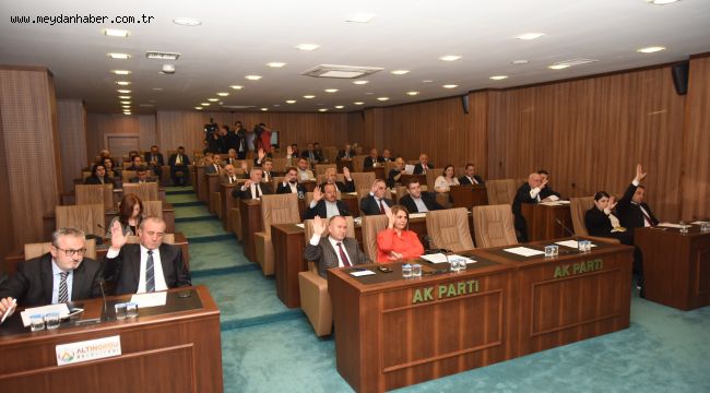 ALTINORDU BELEDİYESİ MAYIS AYI OLAĞAN MECLİSİ YAPILDI