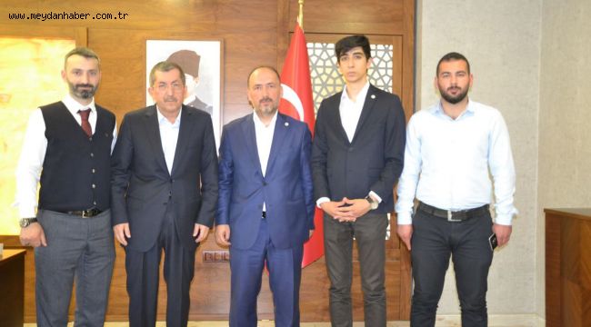  Anadolu Gençlik Derneği Karabük Şubesinden Başkan Vergili´ye Hayırlı Olsun Ziyareti