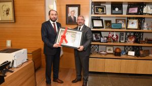 Aşgın'dan Rektör Alkan'a ziyaret