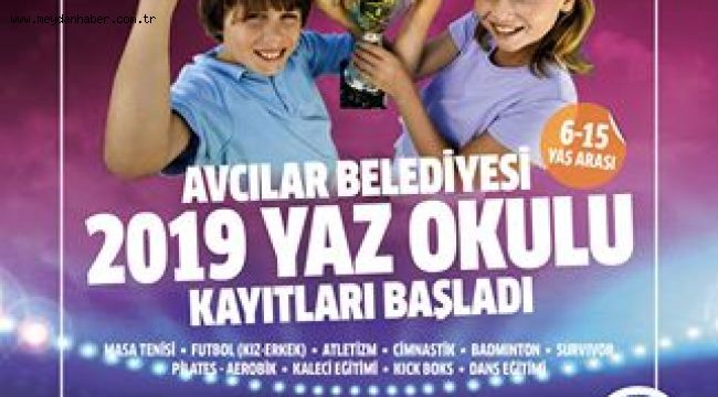 Avcılarlı çocuklar yazı dolu dolu geçirecek