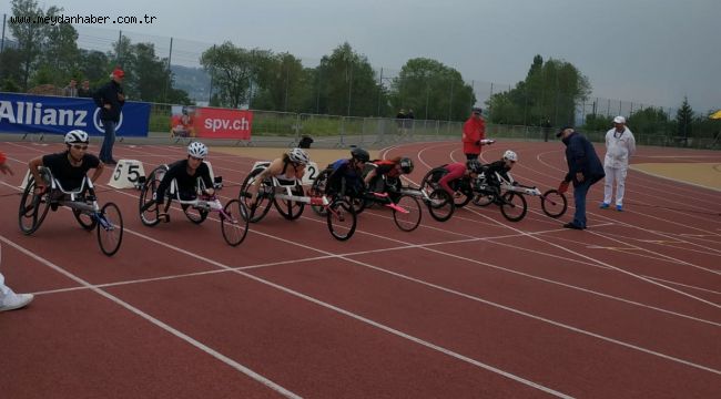 Bağcılarlı atletler İsviçre'de 3 madalya kazandı