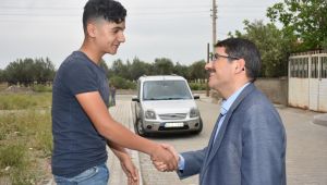 BAŞKAN ÇELİK, ŞIK AİLESİNİ EVİNDE ZİYARET ETTİ