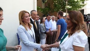 BAŞKAN DOĞAN PERSONELİYLE BAYRAMLAŞTI