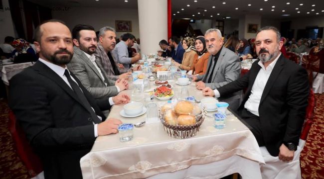 BAŞKAN ERCAN MAHALLE KOMİSYON BAŞKAN VE ÜYELERİYLE İFTAR YAPTI