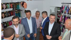 Başkan Özdemir, iş yeri açılışını yaptı