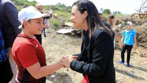 BAŞKAN SENGEL: "FİDANLAR TOPRAĞA, ONLAR HAYATA KÖK SALSIN" 