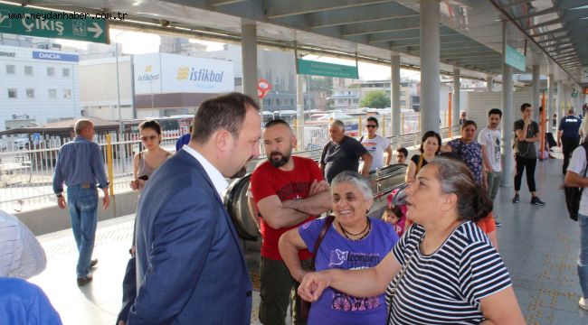 BAŞKAN UTKU GÜMRÜKÇÜ SABAH MESAİSİNDE
