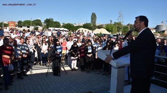 Başkan Yüksel Süleymanpaşa Belediyesi çalışanları ile bayramlaştı