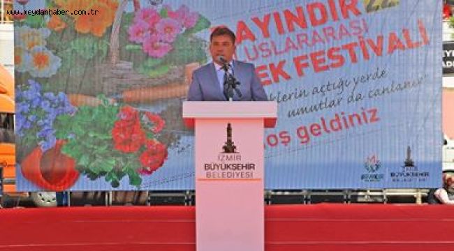 Bayındır Çiçek Festivalinden Görkemli Açılış