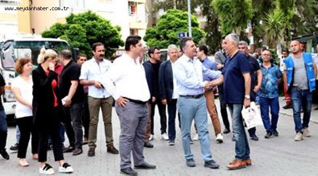 BAYRAKLI BELEDİYESİ'NDEN BAHAR TEMİZLİĞİ