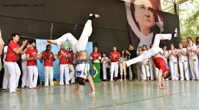 Bornova'da Capoeira rüzgarı esti
